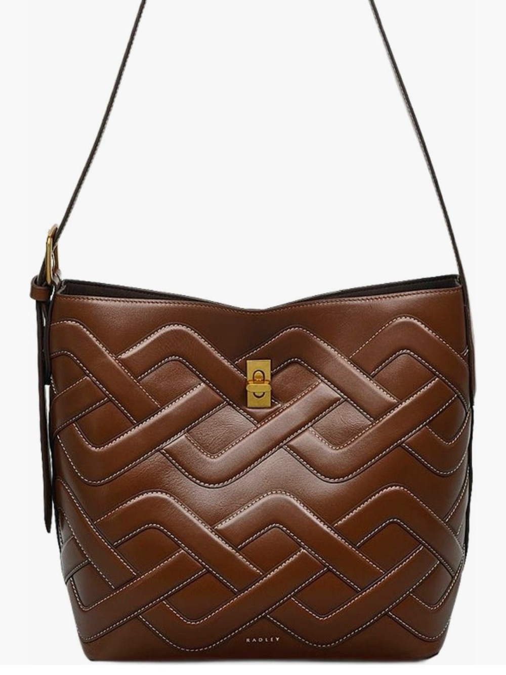 Radley Threadneedle Street - Cable Large Open Top Shoulder Bag NWT